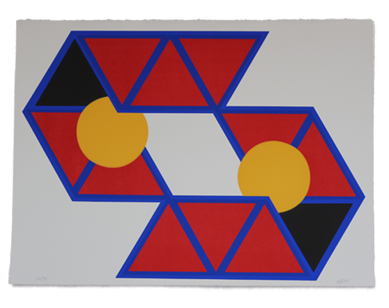 RED BOXES. SERIGRAFÍA NUMERADA. EDICIÓN 35 EJEMPLARES