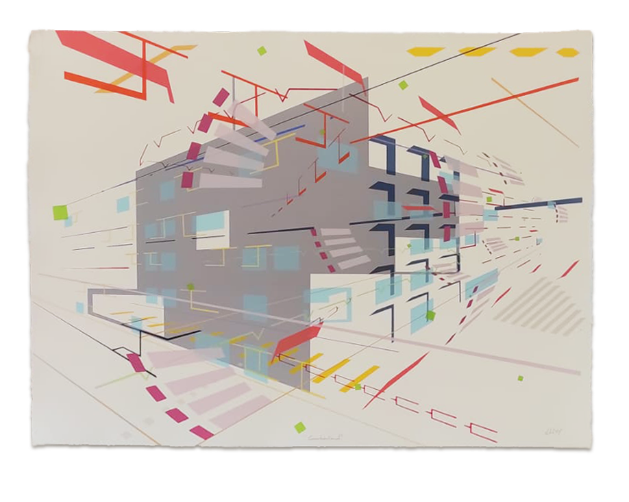 CUMBERLAND. SERIGRAFÍA NUMERADA. EDICIÓN 30 EJEMPLARES